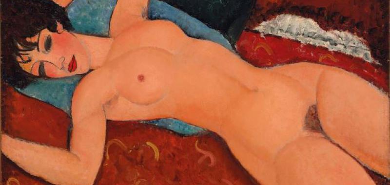 Nu couché, de Amadeo Modigliani