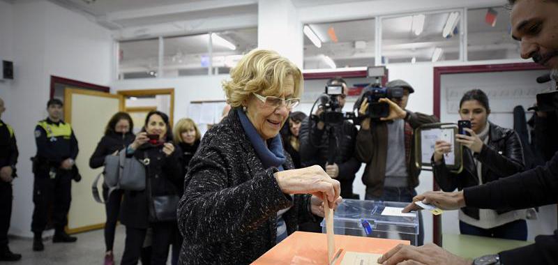 Manuela Carmena, alcaldesa de Madrid