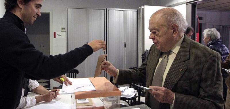 El expresidente de la Generalidad de Cataluña Jordi Pujol
