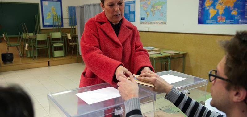 La presidenta del Gobierno de Navarra, Uxue Barkos