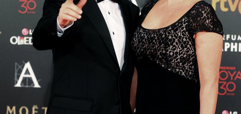 Ricardo Darín y su mujer
