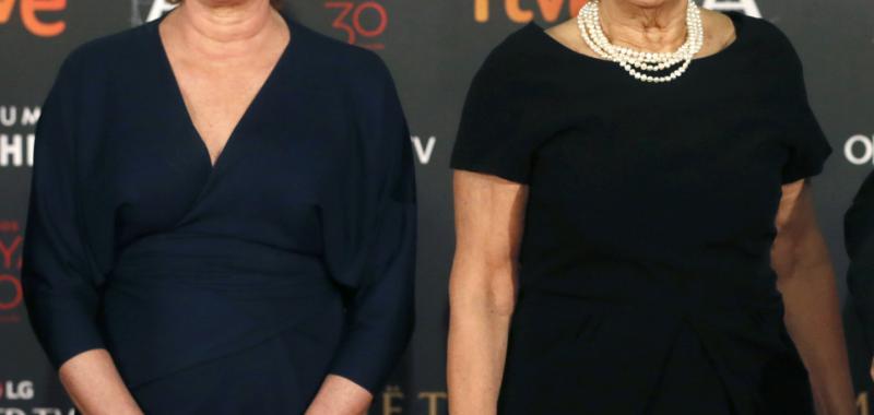 Gracia Querejeta y Manuela Carmena