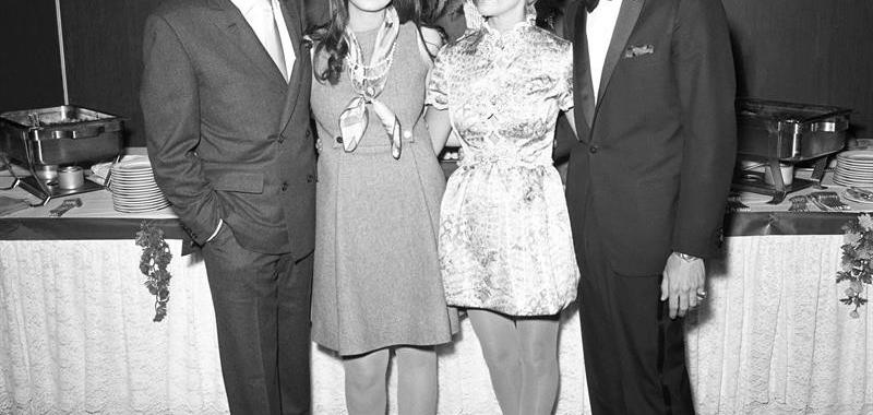 Los miembros de la familia Sinatra