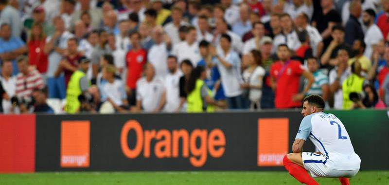 El desconsuelo invadió a Inglaterra, después de sestear en los 90 minutos predecentes