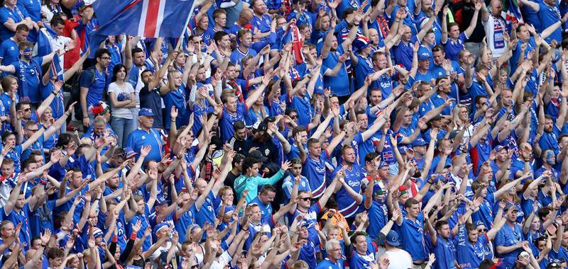 La sonora hinchada islandesa envolvió a los suyos para afianzar el sueño