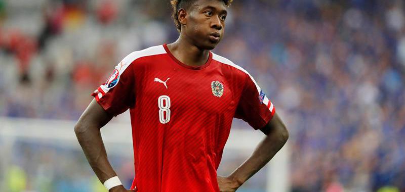 David Alaba se marchó a casa sin haber brillado en el torneo