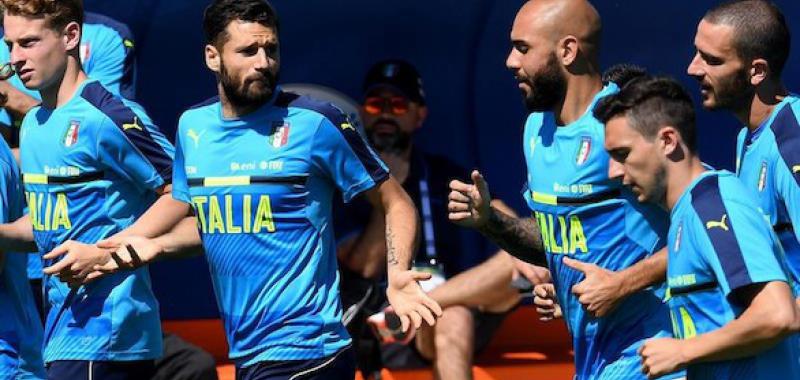 Este sábado se ha confirmado que Italia no podrá contar con Candreva para jugar contra España