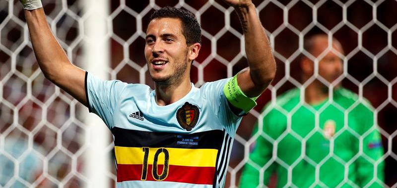 Eden Hazard despertó para arrollar a Hungria 