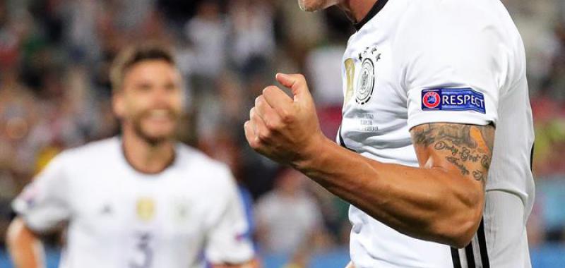 El equipo alemán pareció quitarse un peso de encima con el 1-0