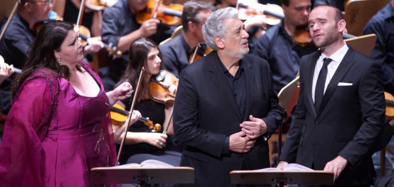 Angela Meade (Lucrezia Contarini) / Plácido Domingo (Francesco Foscari) / Michael Fabiano (Jacopo Foscari)