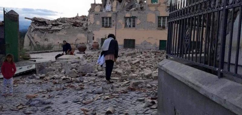 TERREMOTO EN EL CENTRO DE ITALIA