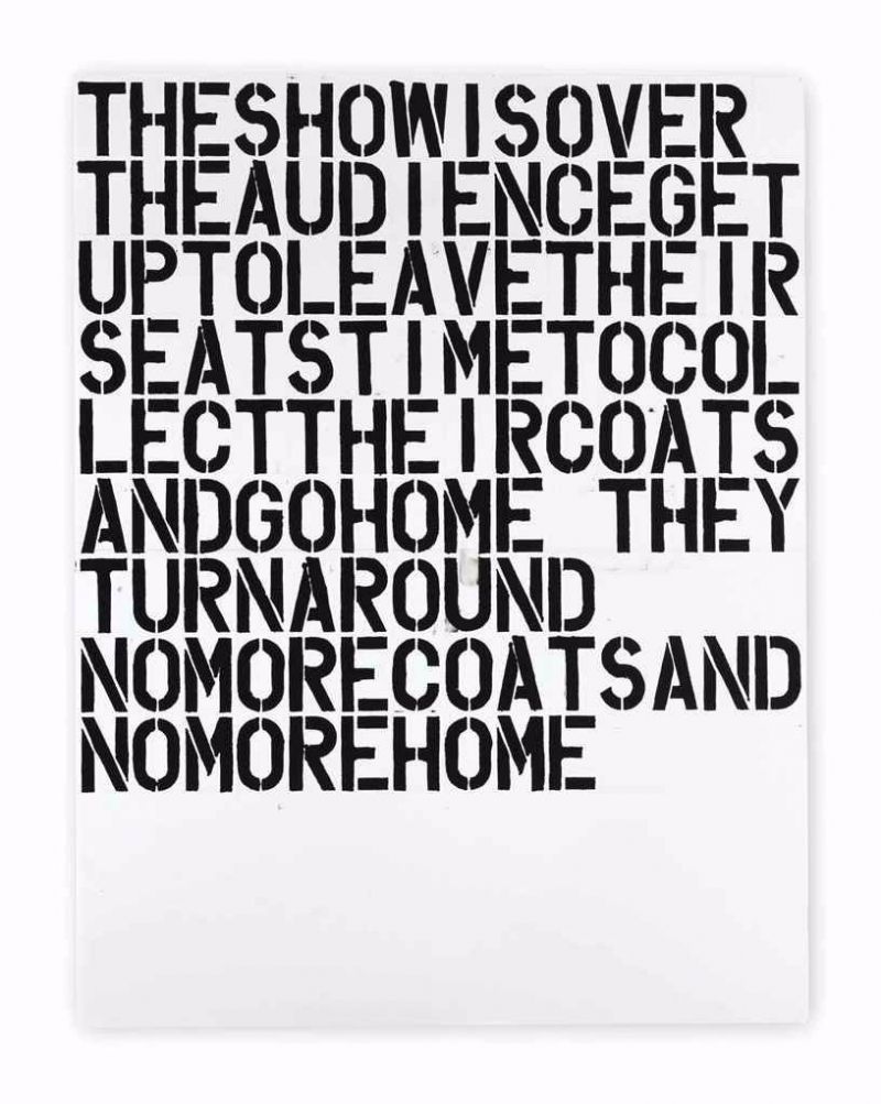 Untitled, de Christopher Wool
