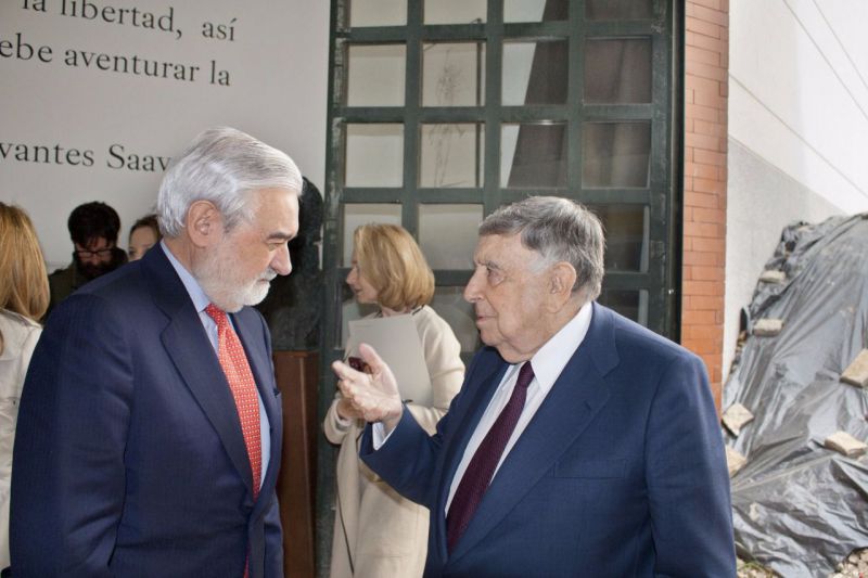 Darío Villanueva y Luis María Anson.