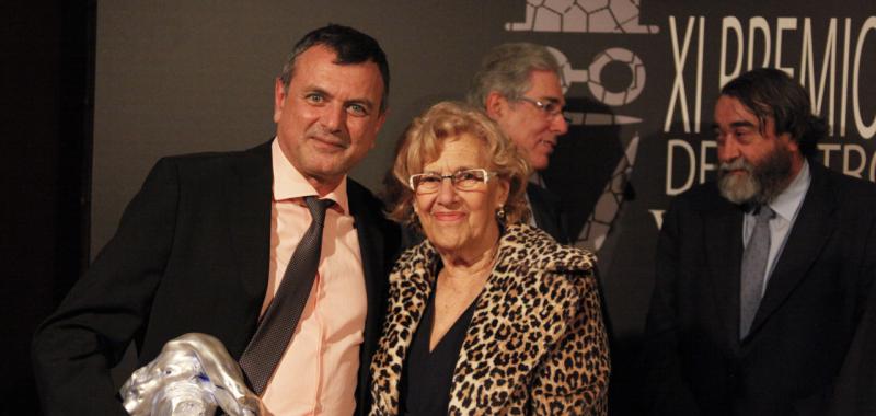 Ernesto Caballero y Manuela Carmena  (Foto: Juan Pablo Tejedor)