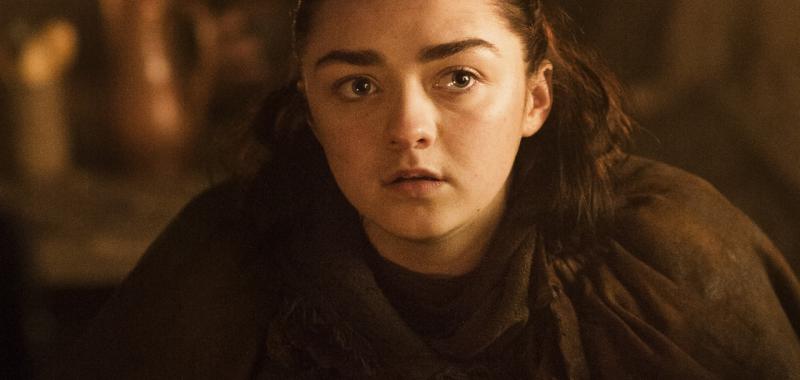 Maisie Williams como Arya Stark