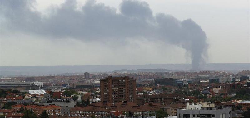 Explosión en Arganda del Rey