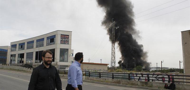 Explosión en Arganda del Rey