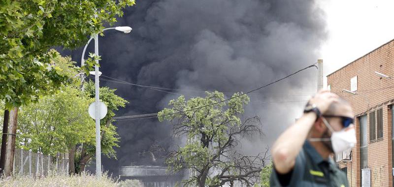Explosión en Arganda del Rey