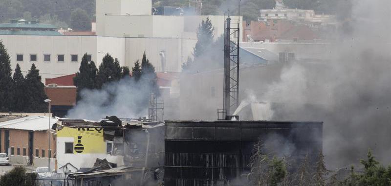 Explosión en Arganda del Rey