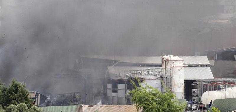 Explosión en Arganda del Rey