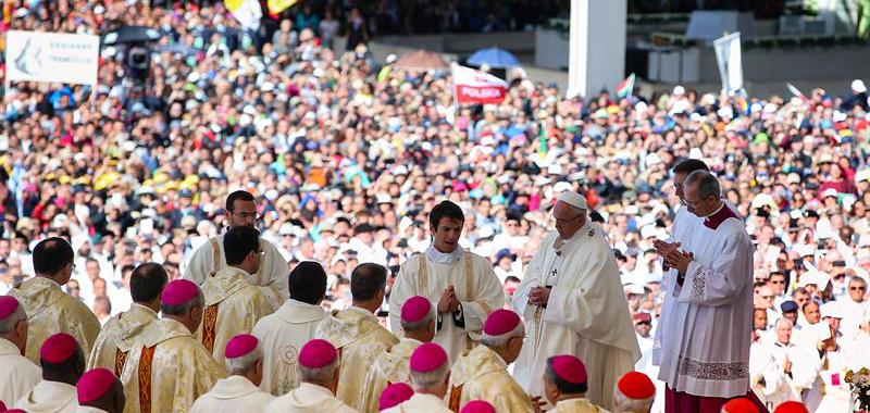 Misa en el Santuario de Fátima