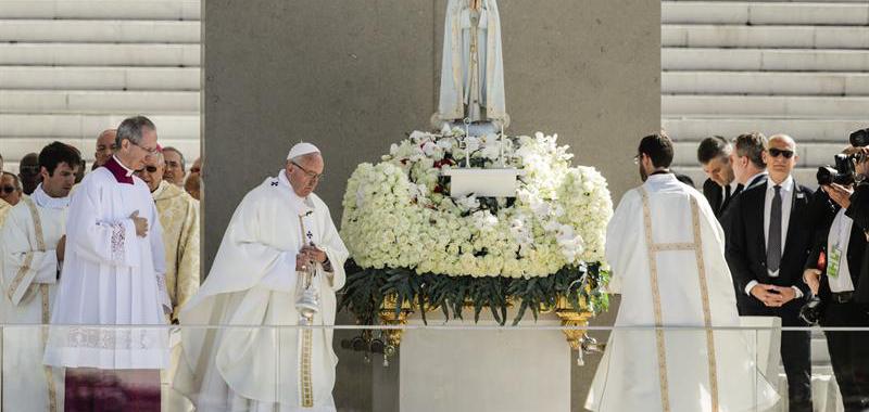 Misa en el Santuario de Fátima