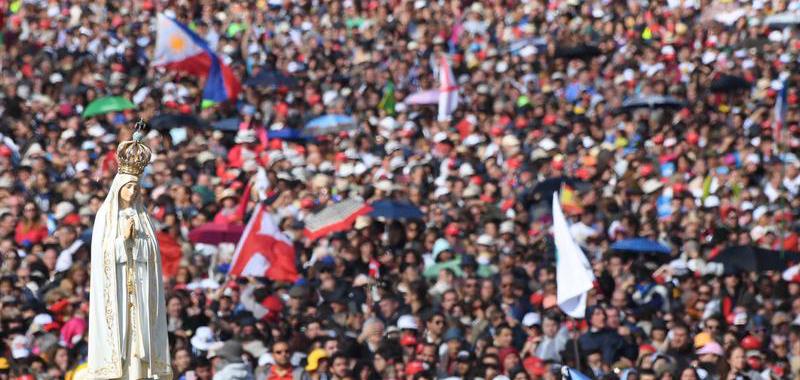 Misa en el Santuario de Fátima