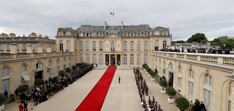 Toma de posesión de Macron