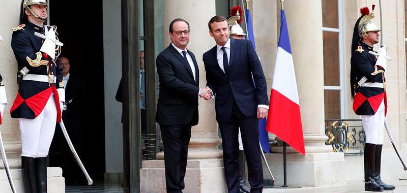 Toma de posesión de Macron