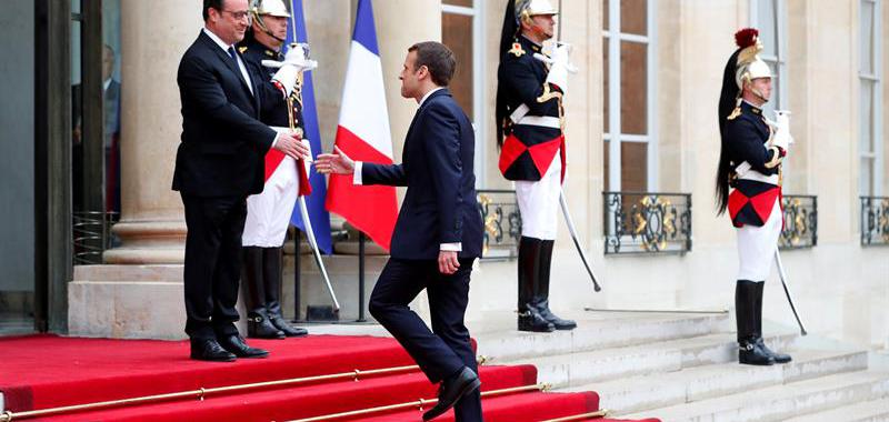 Toma de posesión de Macron