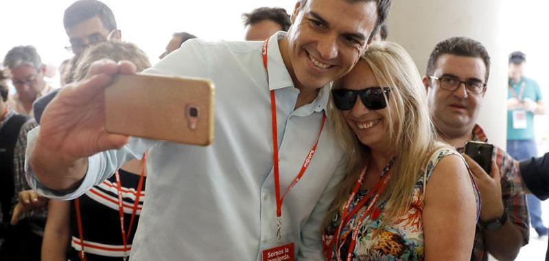 Un selfie con "el jefe".