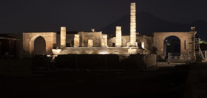 Pompeya estrena iluminación LED