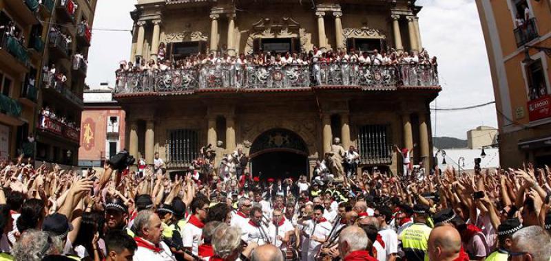 Chupinazo de Sanfermines 2017