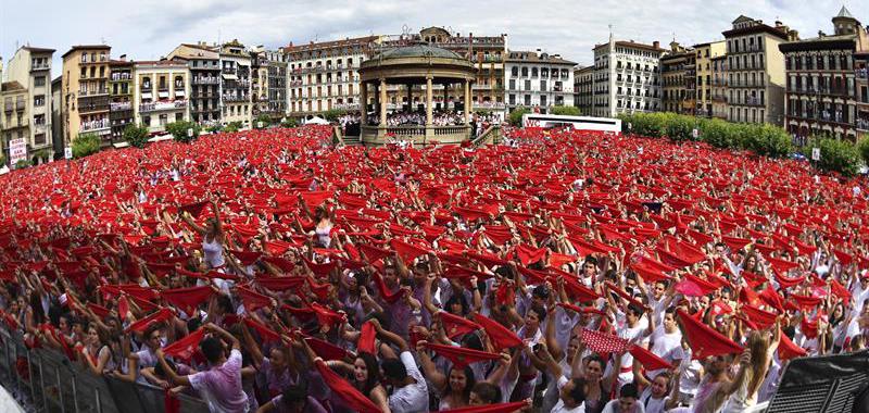 Chupinazo de Sanfermines 2017