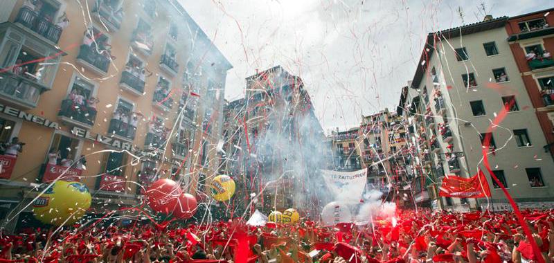 Chupinazo de Sanfermines 2017