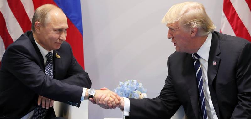 Vladimir Putin y Donald Trump