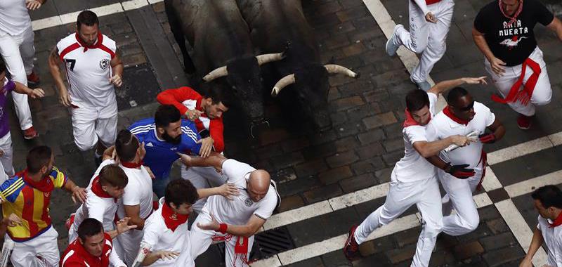 Segundo encierro de Sanfermines