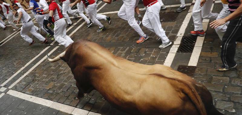 Tercer encierro de Sanfermines