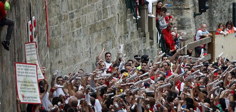 Tercer encierro de Sanfermines