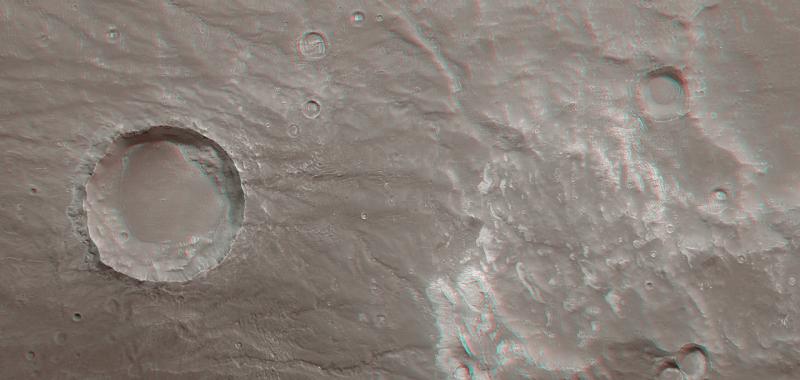 Montañas de Thaumasia en 3D