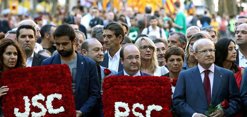 Ofrenda floral de la Diada 2017
