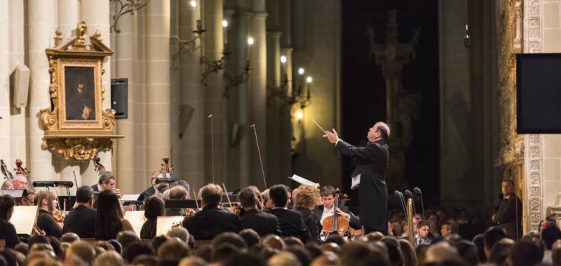 Coro y Orquesta Titulares del Teatro Real en la Catedral de Toledo