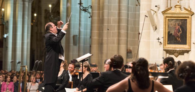 Coro y Orquesta Titulares del Teatro Real en la Catedral de Toledo