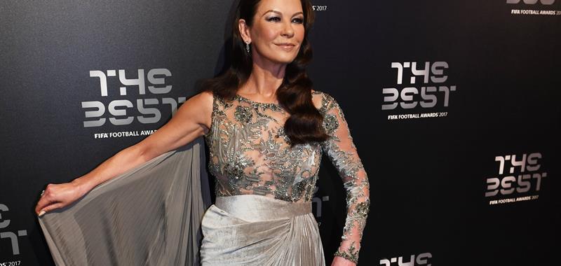 La actriz británica Catherine Zeta Jones.