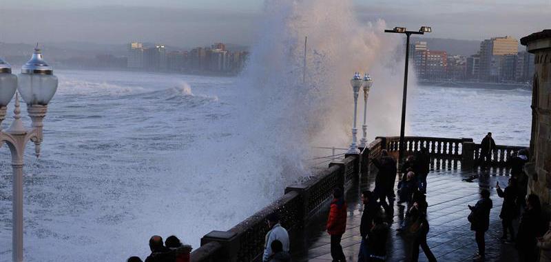 Paseo de San Lorenzo, Gijón.