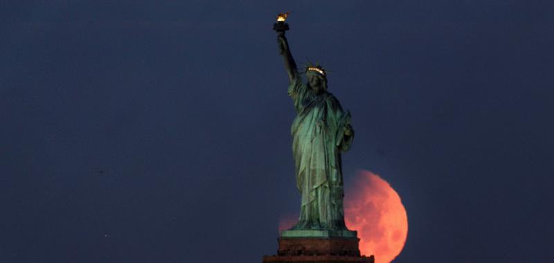 Eclipse de la superluna azul