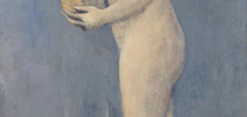 Fillete a la corbeille fleurie, de Picasso