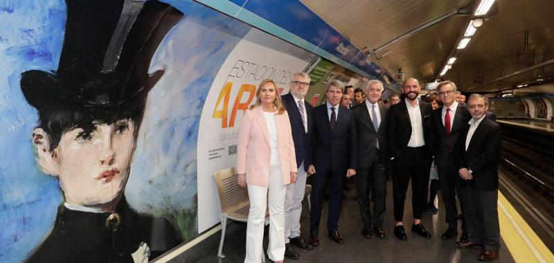 Atocha se transforma por dentro en la 'Estación del Arte'