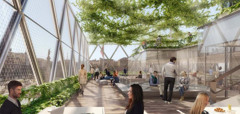 Axis, el nuevo edificio de Norman Foster en la plaza de Colón