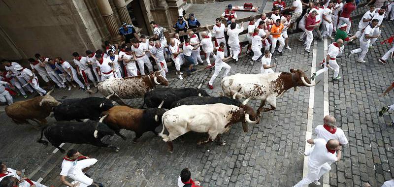 Cuarto encierro de los Sanfermines 2018